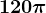 120\pi