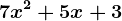7x^2+5x+3