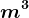 \inline m^3