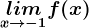 \inline \undersetx--> -1limf(x)