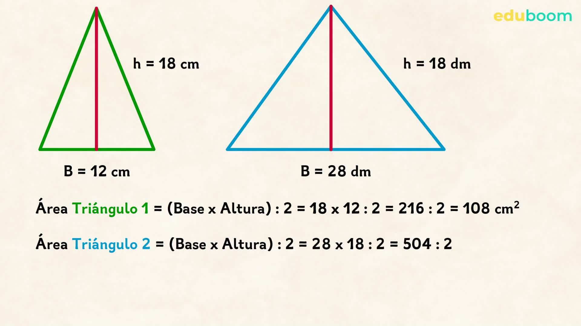Polígonos y triángulos. Matemáticas 6º Primaria