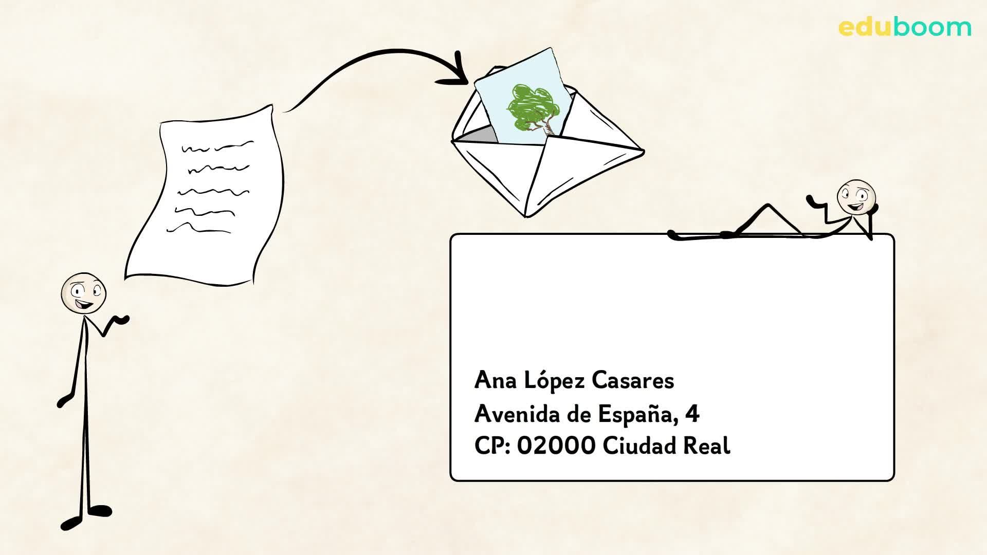 La carta. Lengua Castellana y Literatura 3 primaria