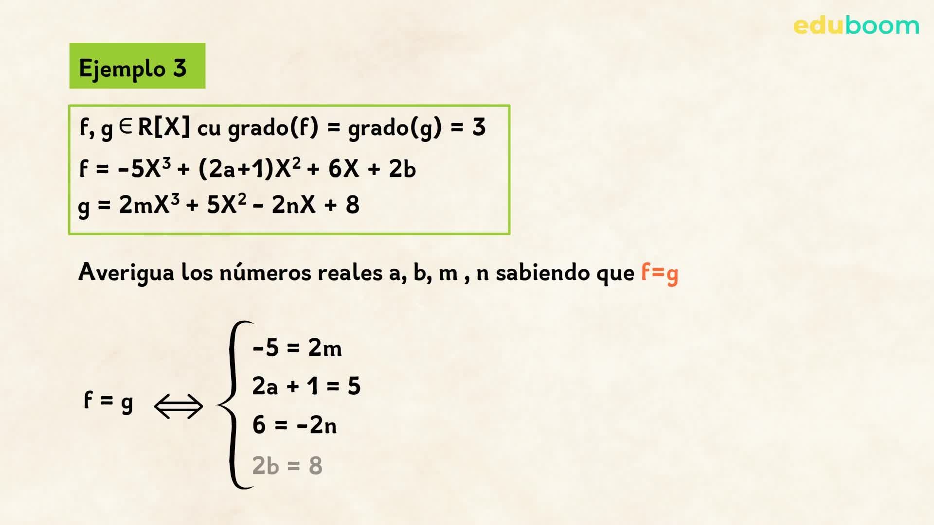 Videolección: Definición de polinomio y raíces